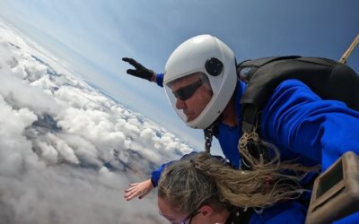 Master Care’s very own Nicole skydive’s for charity